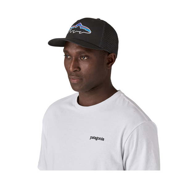 Patagonia Fitz Roy Trout Trucker Hat Black