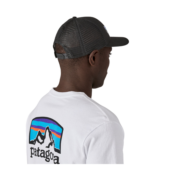 Patagonia Fitz Roy Trout Trucker Hat Black