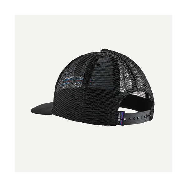 Patagonia P-6 Logo Trucker Hat Black