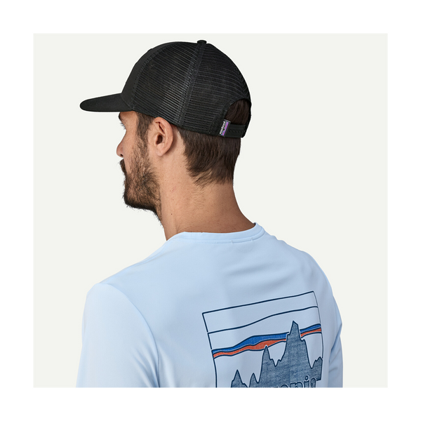 Patagonia P-6 Logo Trucker Hat Black