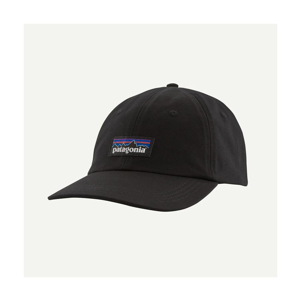 Patagonia P-6 Label Trad Cap Black