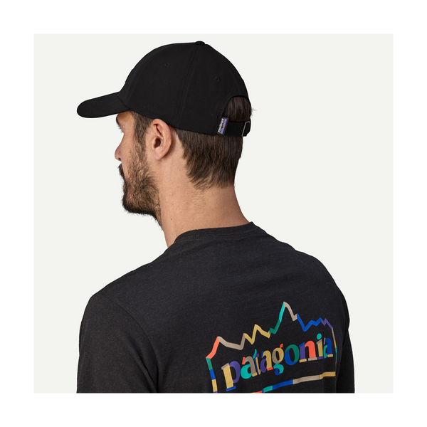 Patagonia P-6 Label Trad Cap Black