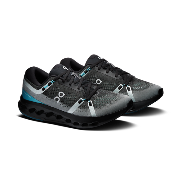 On Men's Cloudsurfer 2 Black/Flurry
