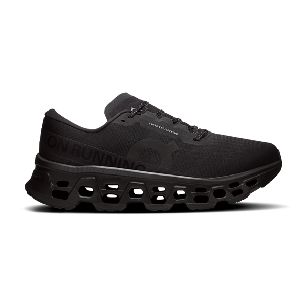 On Men's Cloudmonster 3 Black/Black