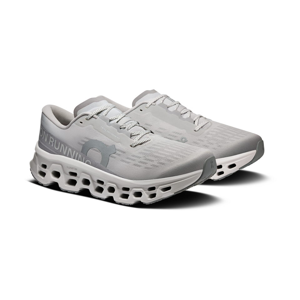 On Men's Cloudmonster 3 Wolf/Wolf