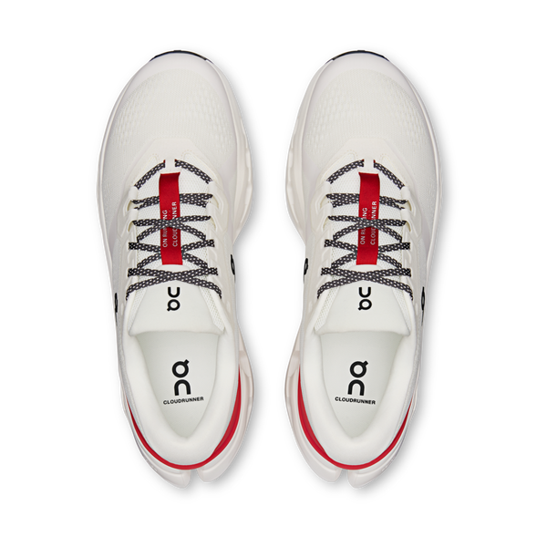 On Men's Cloudrunner 3 Ivory/Robin