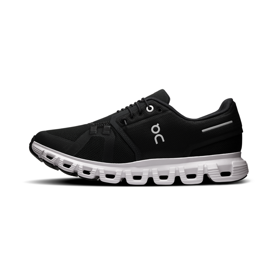 On Women's Cloud 6 Black/White