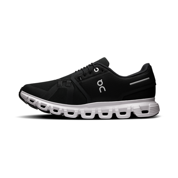 On Women's Cloud 6 Black/White