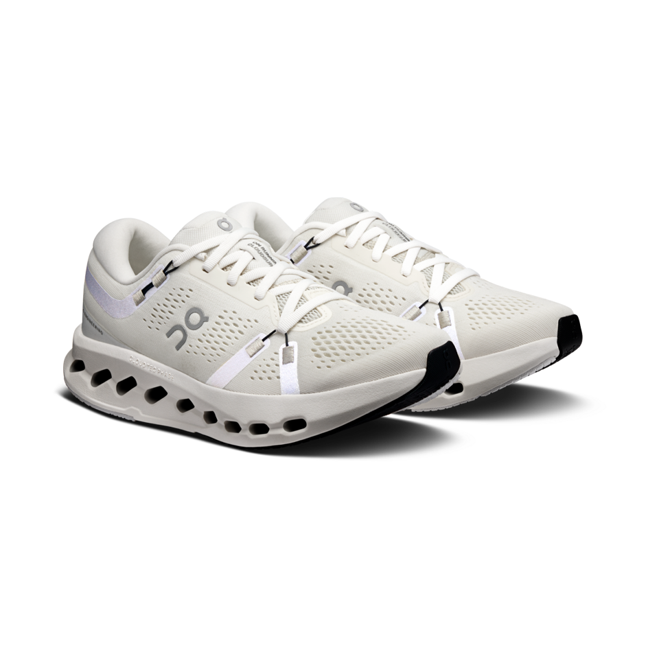 On Women's Cloudsurfer 2 Ivory/Ivory Secondary image