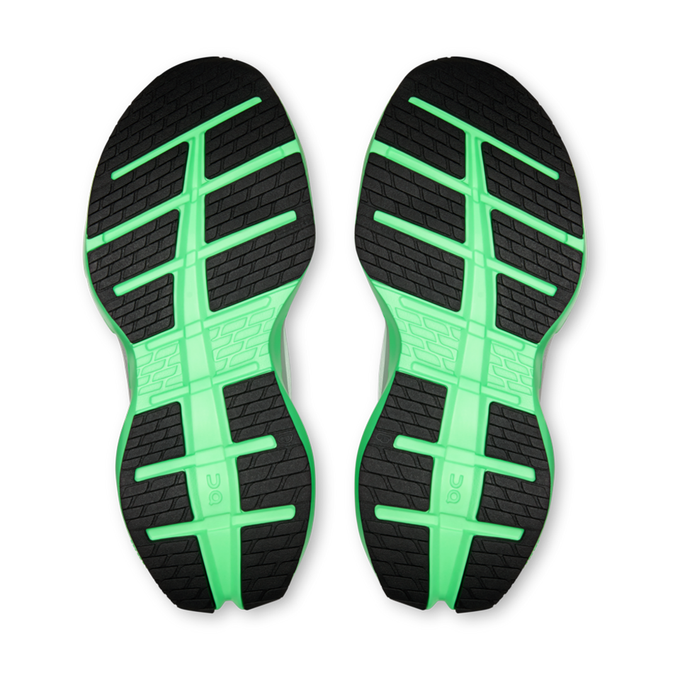 On Women's Cloudrunner 3 Max White/Verdite