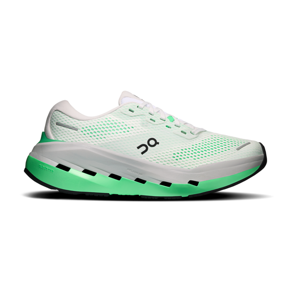 On Women's Cloudrunner 3 Max White/Verdite