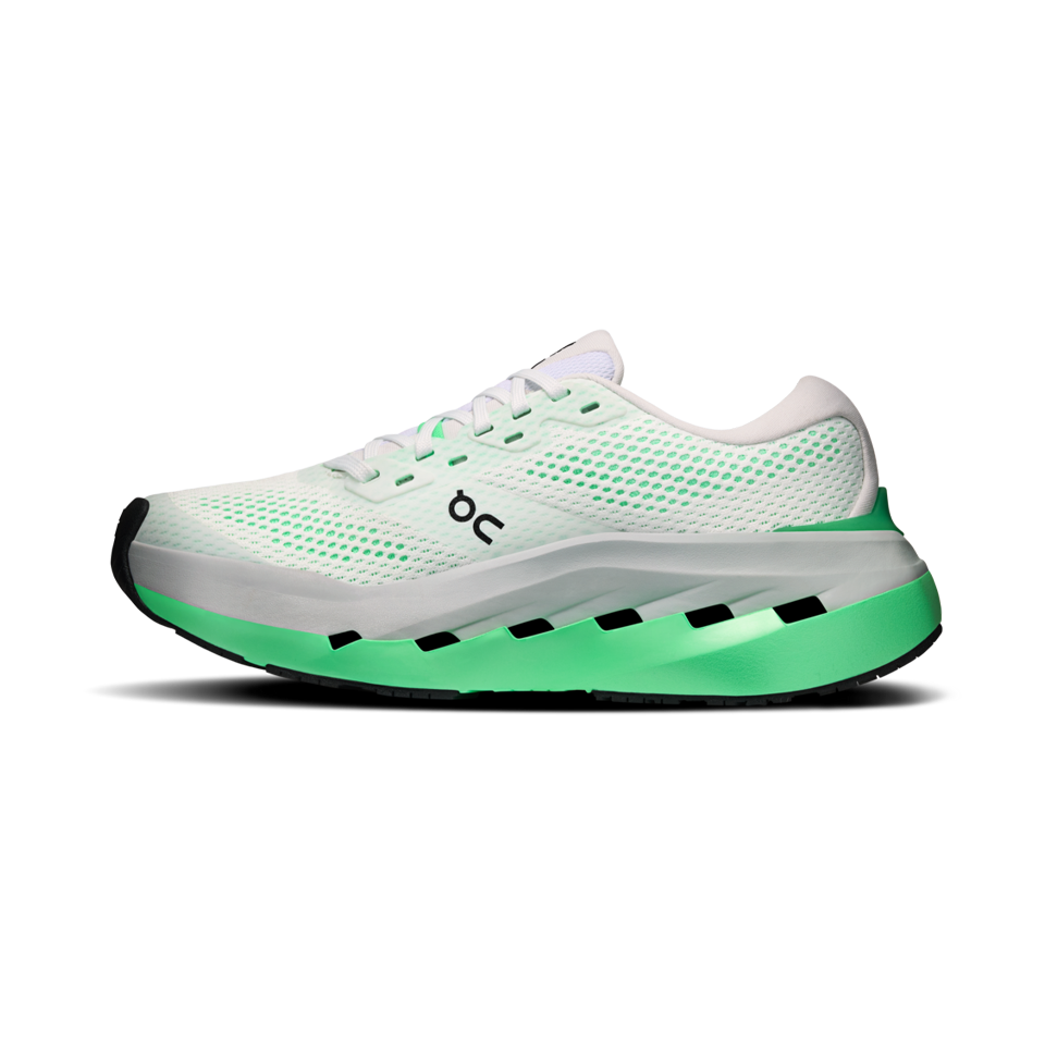On Women's Cloudrunner 3 Max White/Verdite