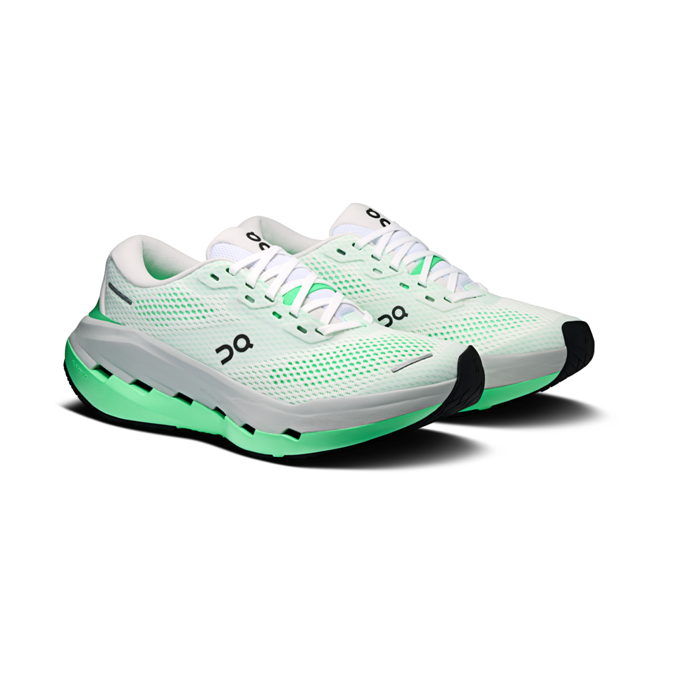 On Women's Cloudrunner 3 Max White/Verdite