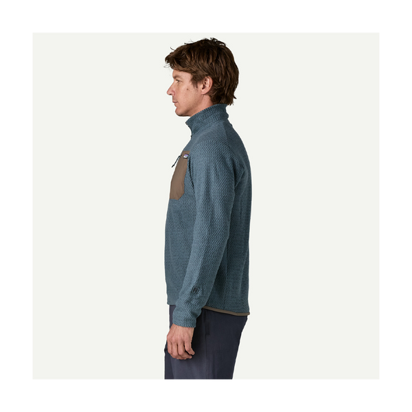 Patagonia Men's R1 Air Fleece Zip-Neck Summit Blue