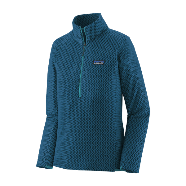 Patagonia Women's R1 Air Zip-Neck Lagom Blue