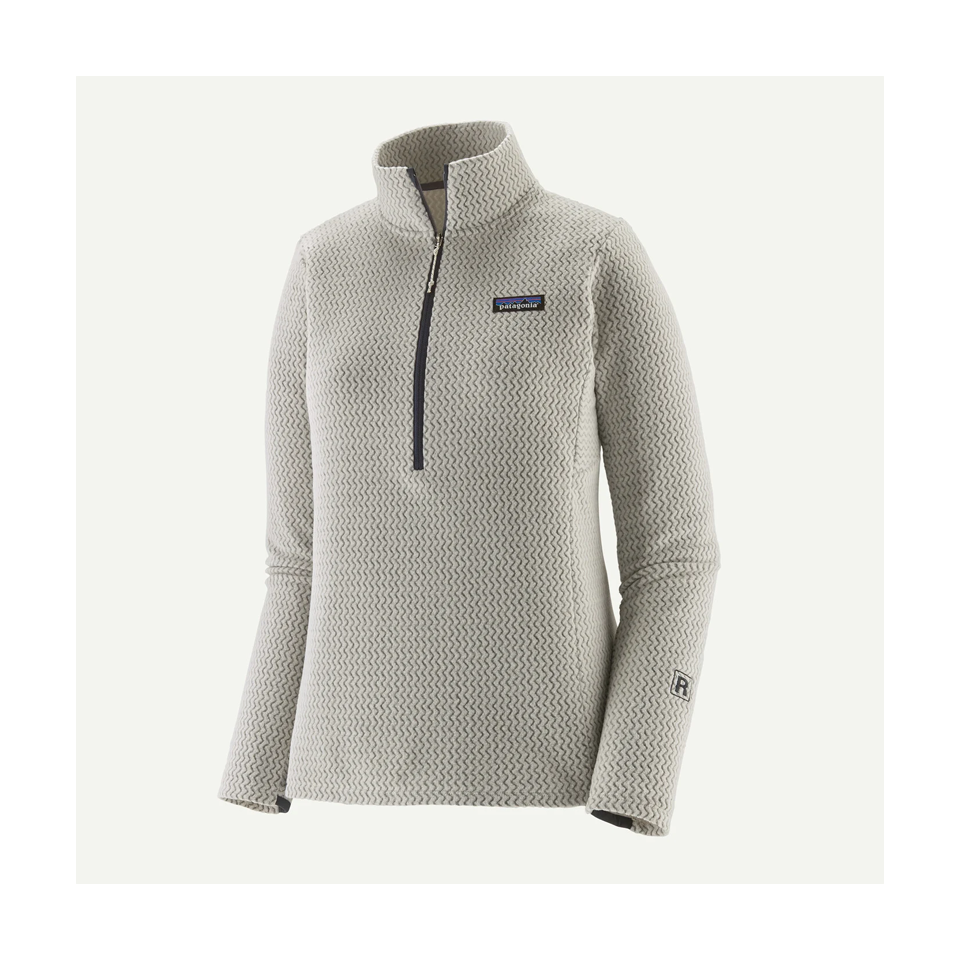 Patagonia Women's R1 Air Fleece Zip-Neck Birch White Secondary image