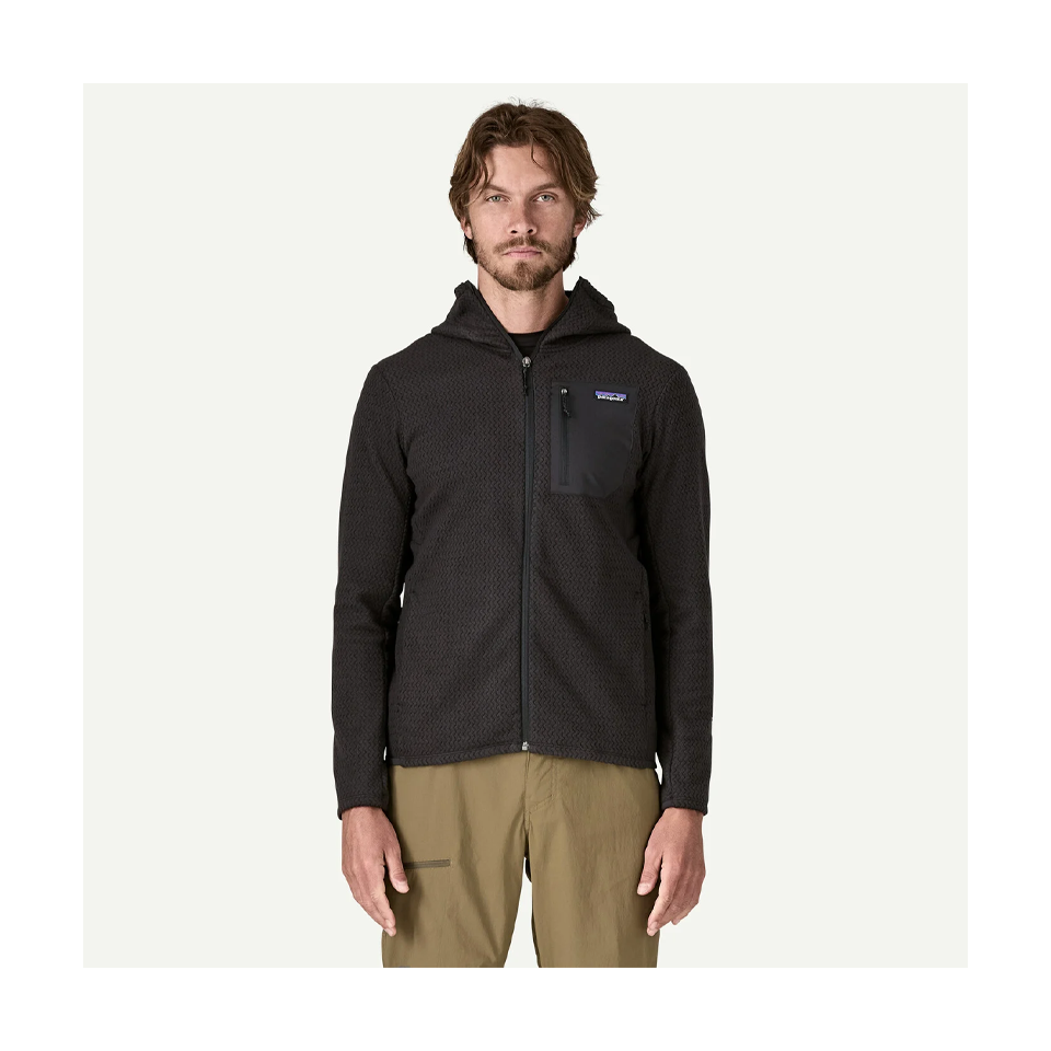 Patagonia Men's R1 Air Fleece Full-Zip Hoody Black