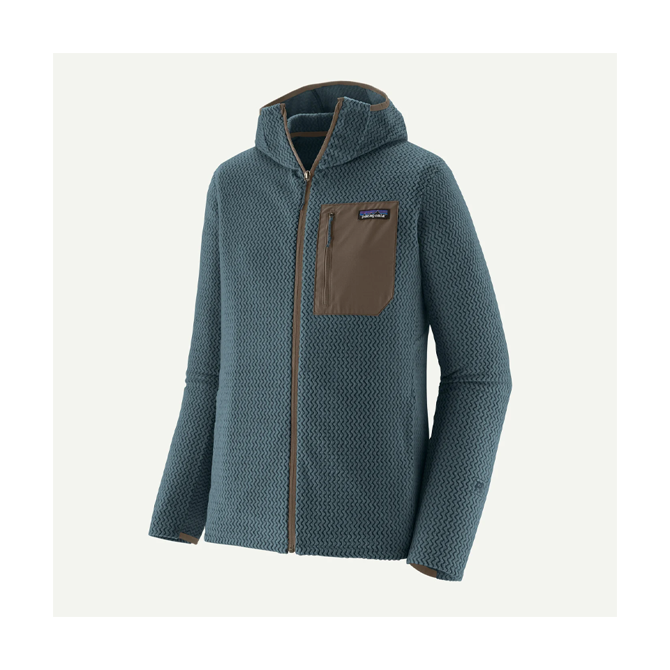 Patagonia Men's R1 Air Fleece Full-Zip Hoody Summit Blue