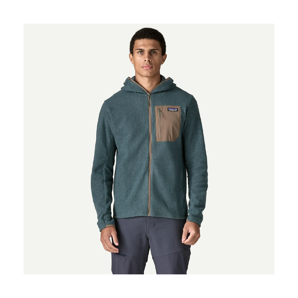 Patagonia Men's R1 Air Fleece Full-Zip Hoody Summit Blue