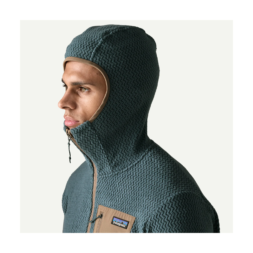 Patagonia Men's R1 Air Fleece Full-Zip Hoody Summit Blue