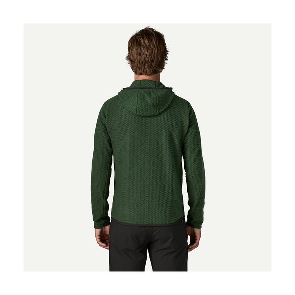 Patagonia Men's R1 Air Fleece Full-Zip Hoody Treeline Green