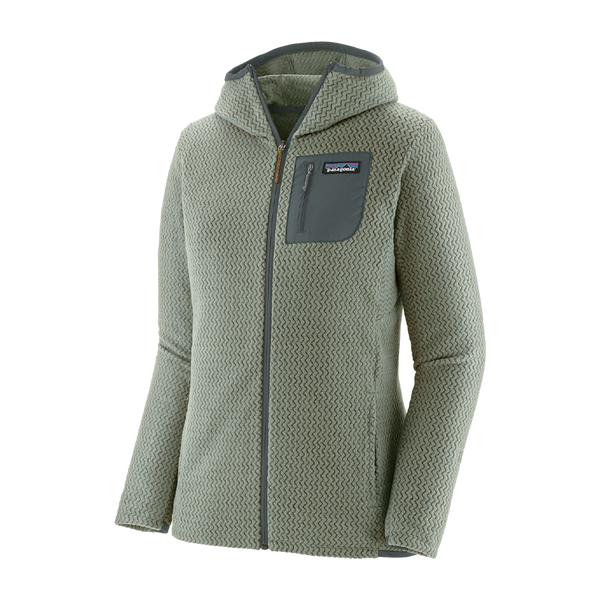 Patagonia Women's R1 Air Full-Zip Hoody Sleet Green