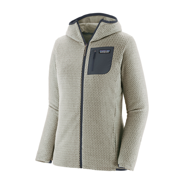 Patagonia Women's R1 Air Full-Zip Hoody Wool White