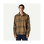 Patagonia Men's Fjord Flannel Shirt Dissolve: Slab Khaki