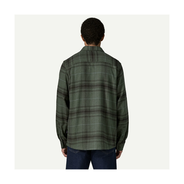 Patagonia Men's Fjord Flannel Shirt Dissolve: Treeline Green
