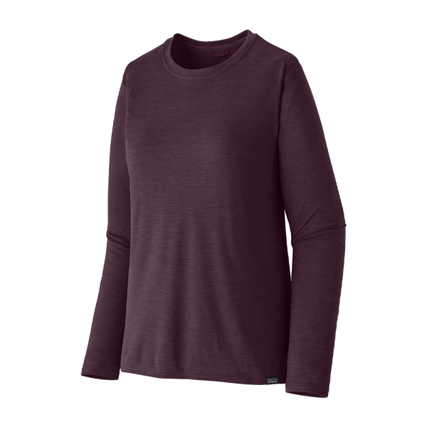 Patagonia Women's Long-Sleeved Capilene Cool Daily Shirt Night Plum - Obsidian Plum X-Dye