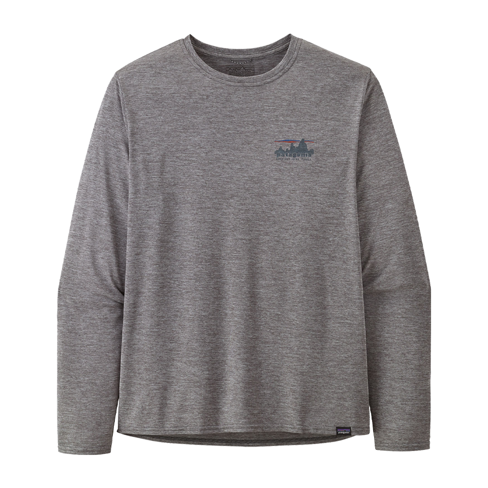 Black long sleeve patagonia shirt on sale