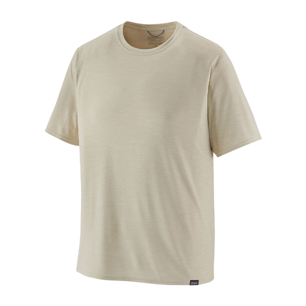 Patagonia Men's Capilene Cool Daily Shirt Pumice - Dyno White X-Dye