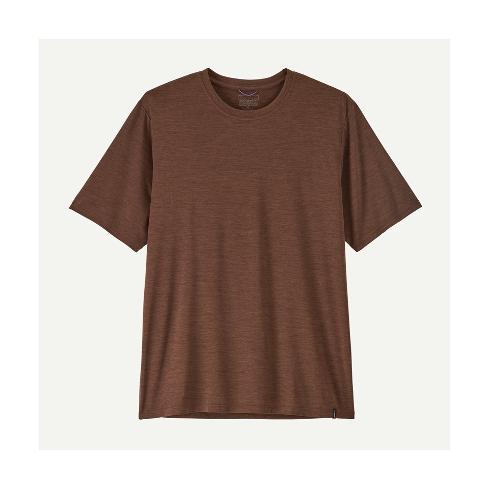 Patagonia Men's Capilene Cool Daily Shirt Berm Brown - Light Berm Brown X-Dye