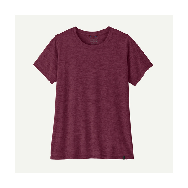 Patagonia Women's Capilene Cool Daily Shirt Berry Fig - Light Berry Fig X-Dye
