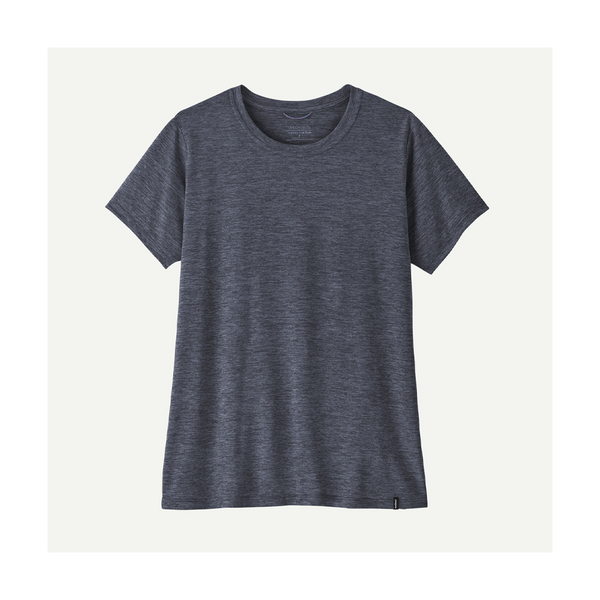 Patagonia Women's Capilene Cool Daily Shirt Smolder Blue - Light Smolder Blue X-Dye