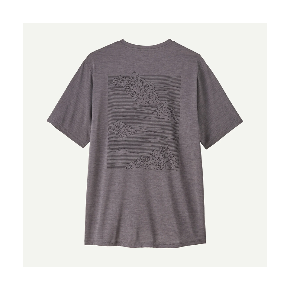 Patagonia Men's Capilene Cool Daily Shirt Strataspire May Grey - Light May Grey X-Dye
