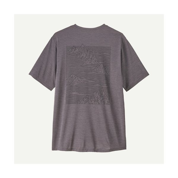Patagonia Men's Capilene Cool Daily Shirt Strataspire May Grey - Light May Grey X-Dye