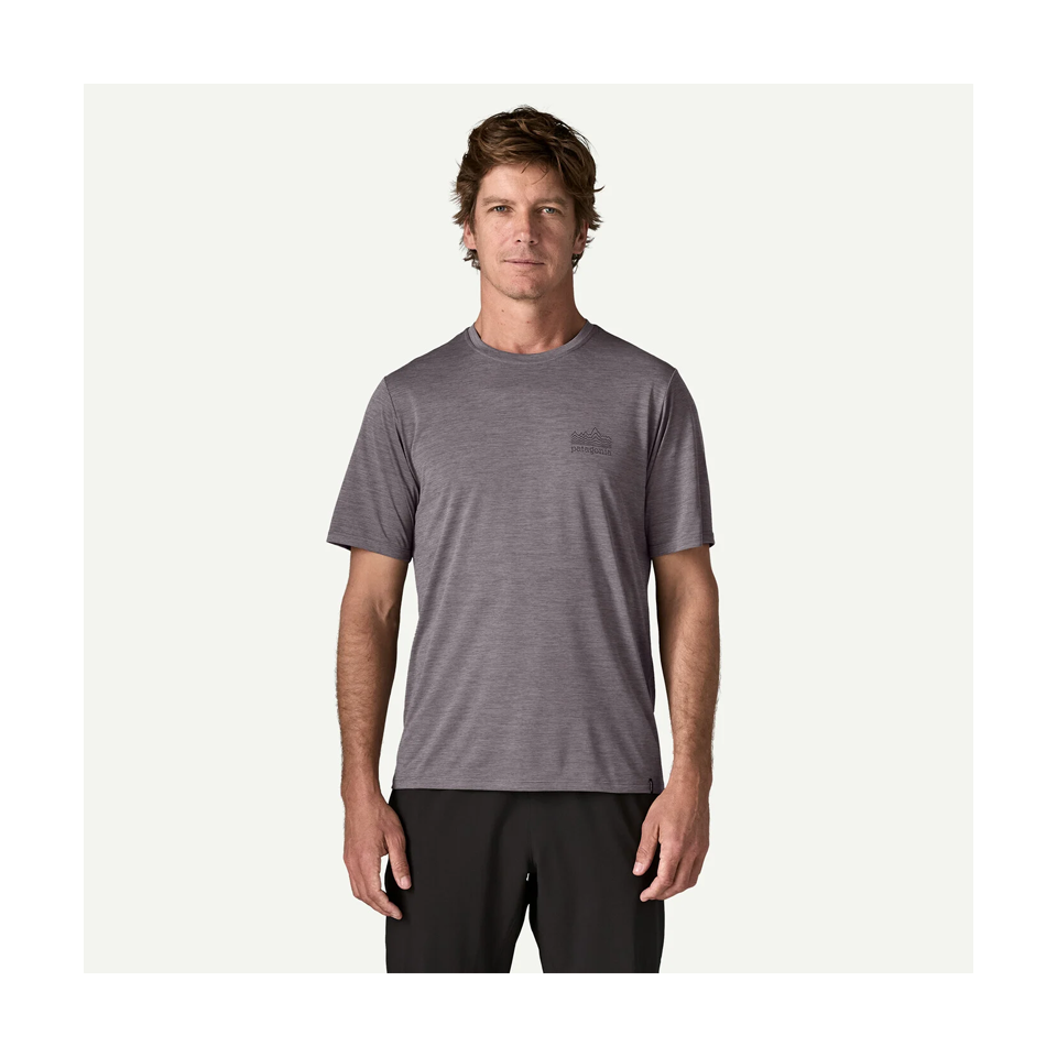 Patagonia Men's Capilene Cool Daily Shirt Strataspire May Grey - Light May Grey X-Dye