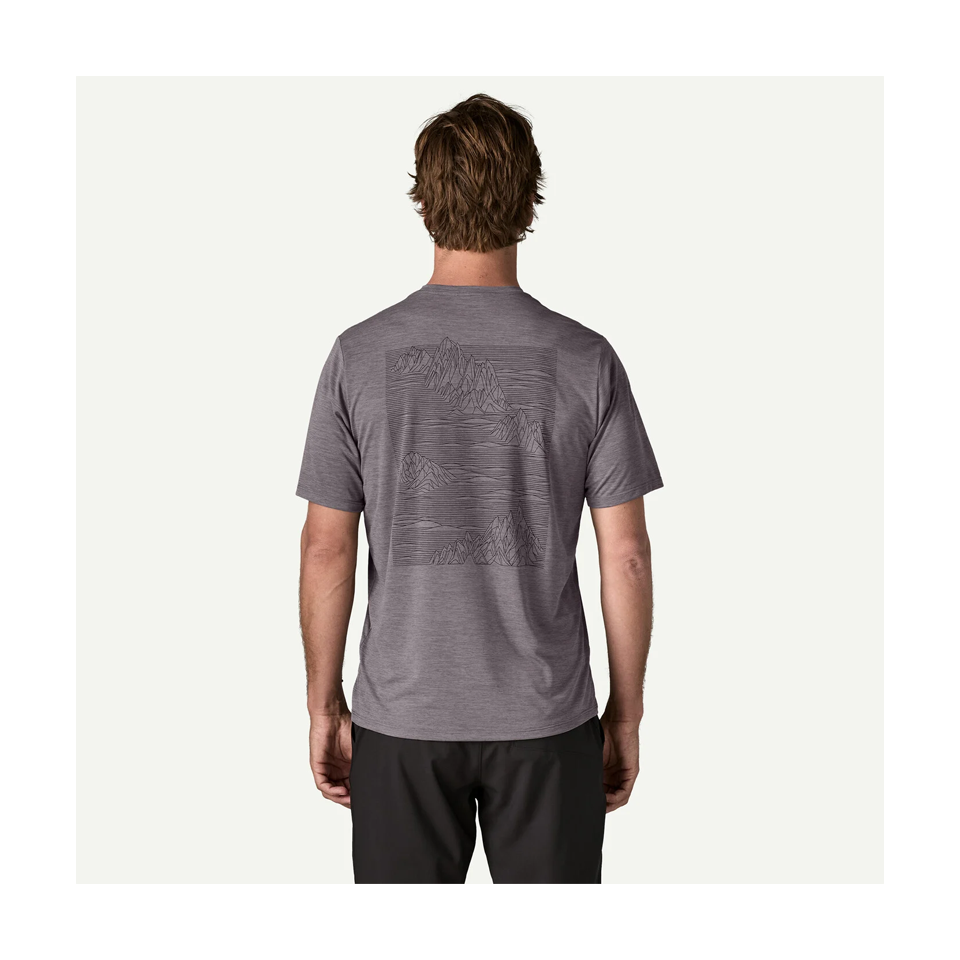 Patagonia Men's Capilene Cool Daily Shirt Strataspire May Grey - Light May Grey X-Dye Secondary image