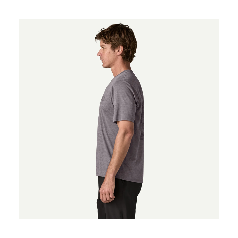 Patagonia Men's Capilene Cool Daily Shirt Strataspire May Grey - Light May Grey X-Dye