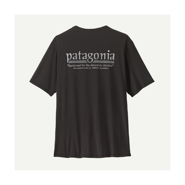 Patagonia Men's Capilene Cool Daily Shirt - Hut Tripper Black