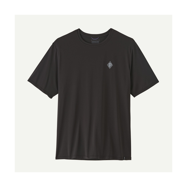 Patagonia Men's Capilene Cool Daily Shirt - Hut Tripper Black