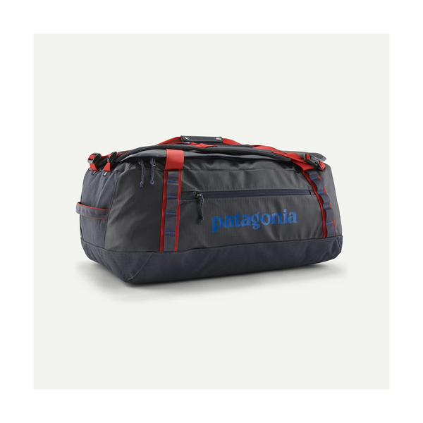 Patagonia Black Hole Duffel 55L Smolder Blue w/Amanita Red