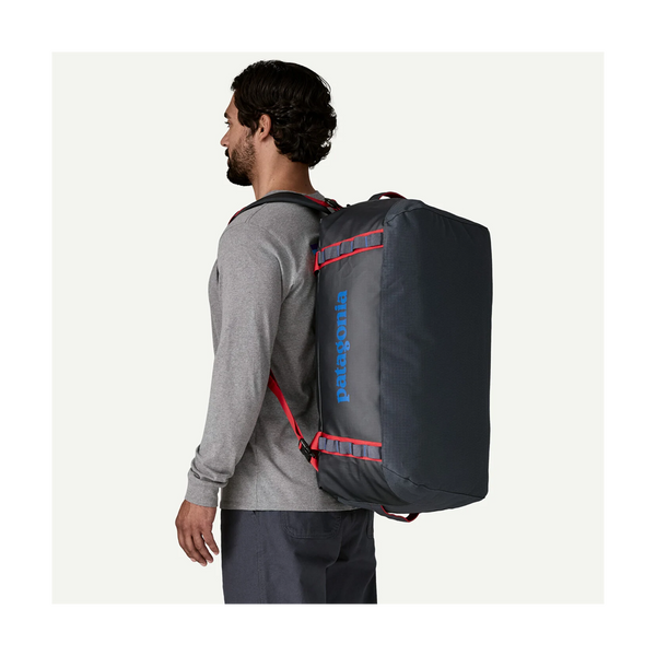 Patagonia Black Hole Duffel 55L Smolder Blue w/Amanita Red