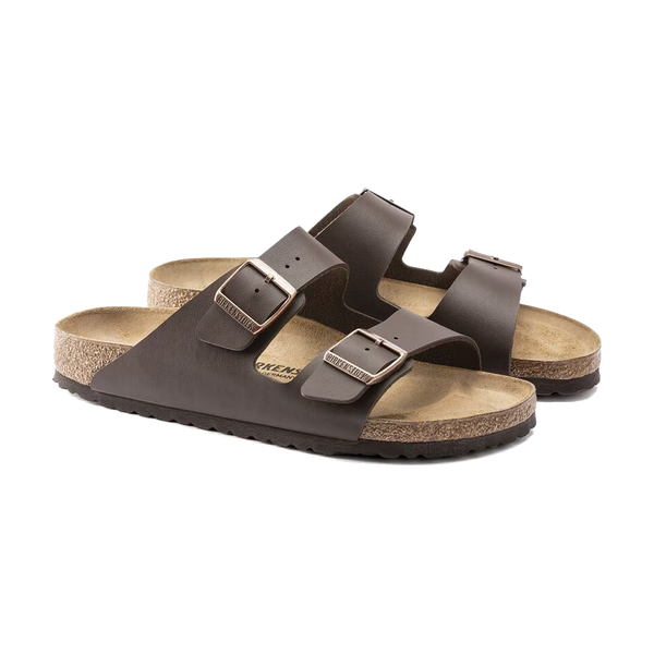 Birkenstock Arizona Birko-Flor Narrow Width Dark Brown