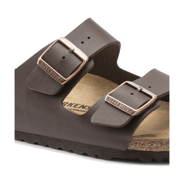 Birkenstock Arizona Birko-Flor Narrow Width Dark Brown