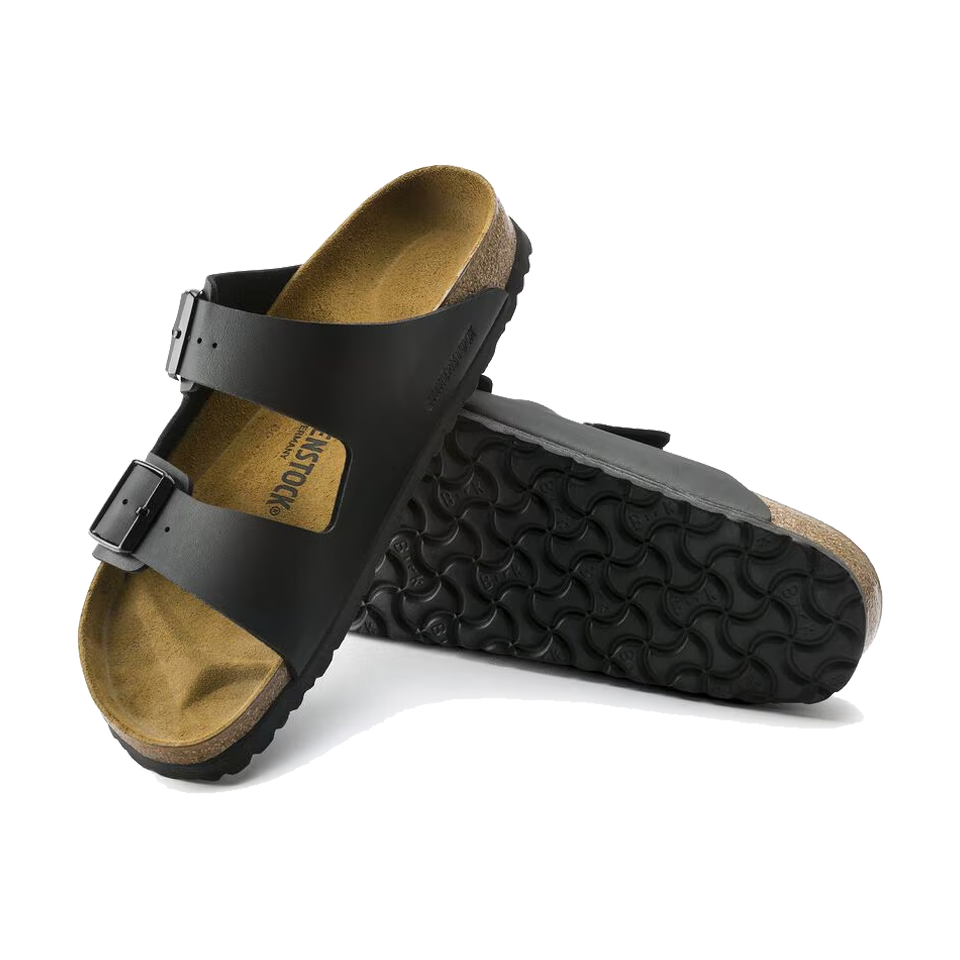 Birkenstock Arizona Birko-Flor Regular Width Black