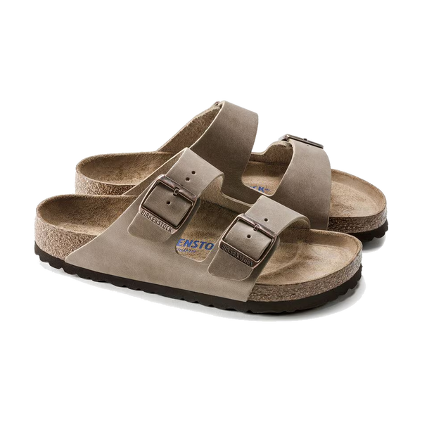 Birkenstock Arizona Soft Footbed Oiled Leather Narrow Width Tobacco