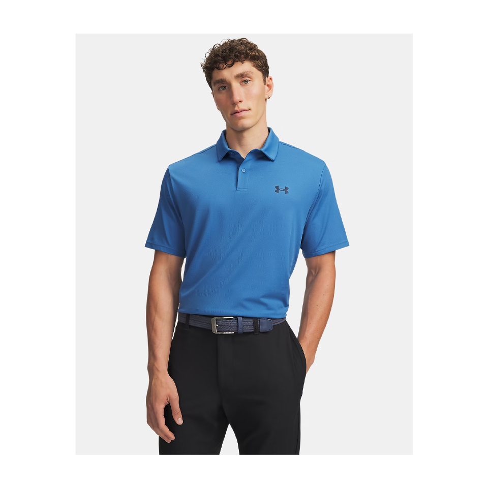 Under Armour Men's UA Matchplay Polo Aegean Blue