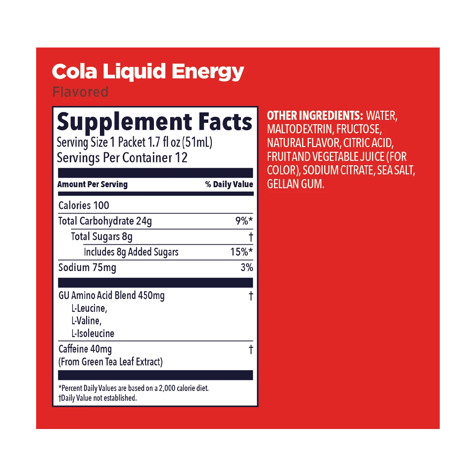 GU Energy Liquid Energy Cola